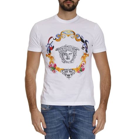 versace t-shirt girocollo|Versace Girocollo T Shirt .